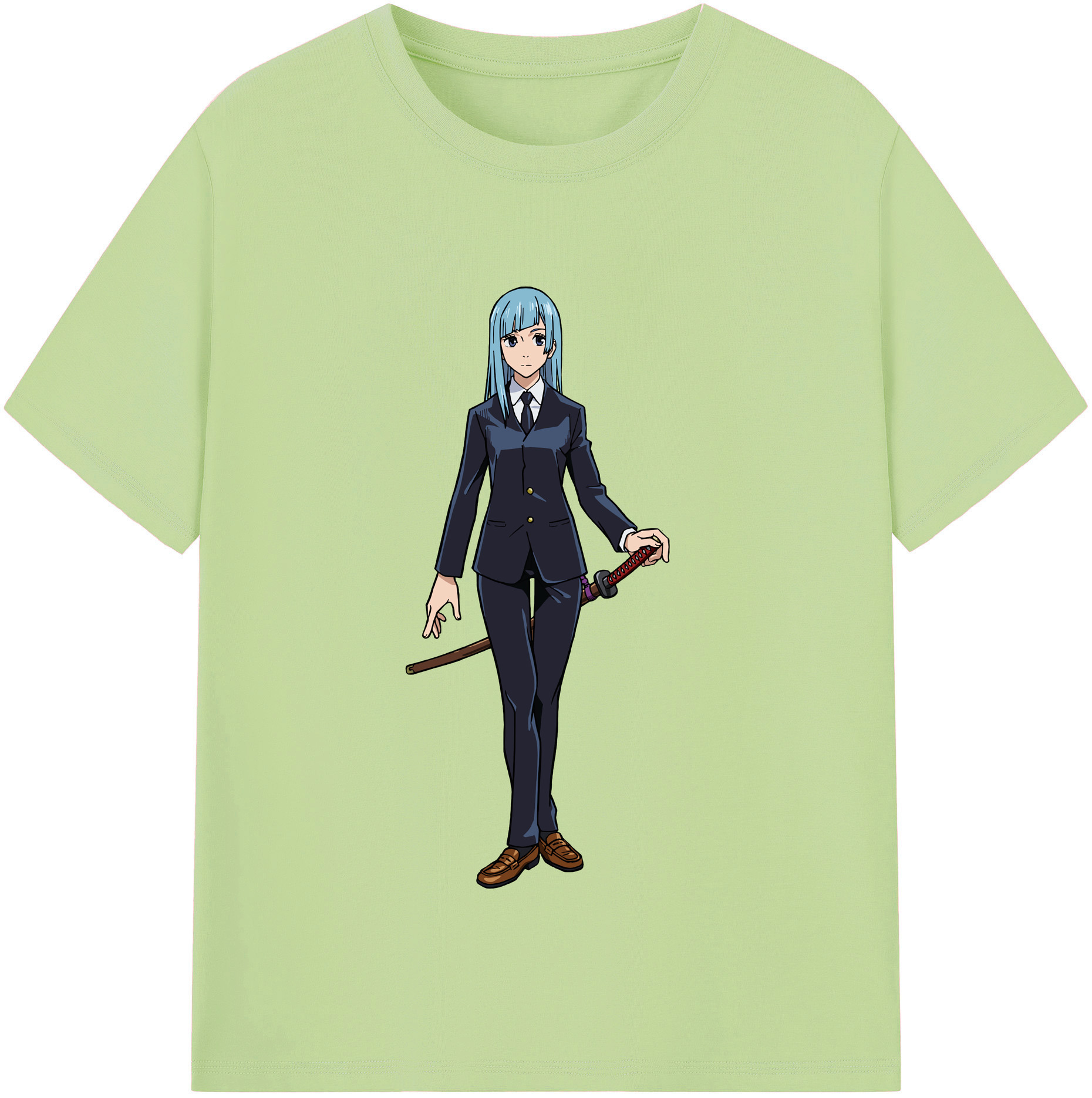 （画像用） 呪術廻戦 Jujutsu Kaisen 綿100％半袖Tシャツ（フロントプリント）